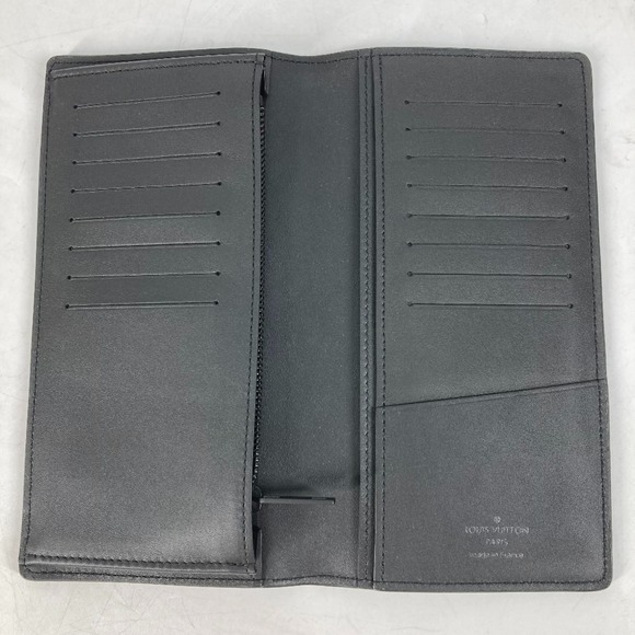 Louis Vuitton M69980 Aerogram long wallet bifold Long Wallet Noir Black - Picture 8 of 14